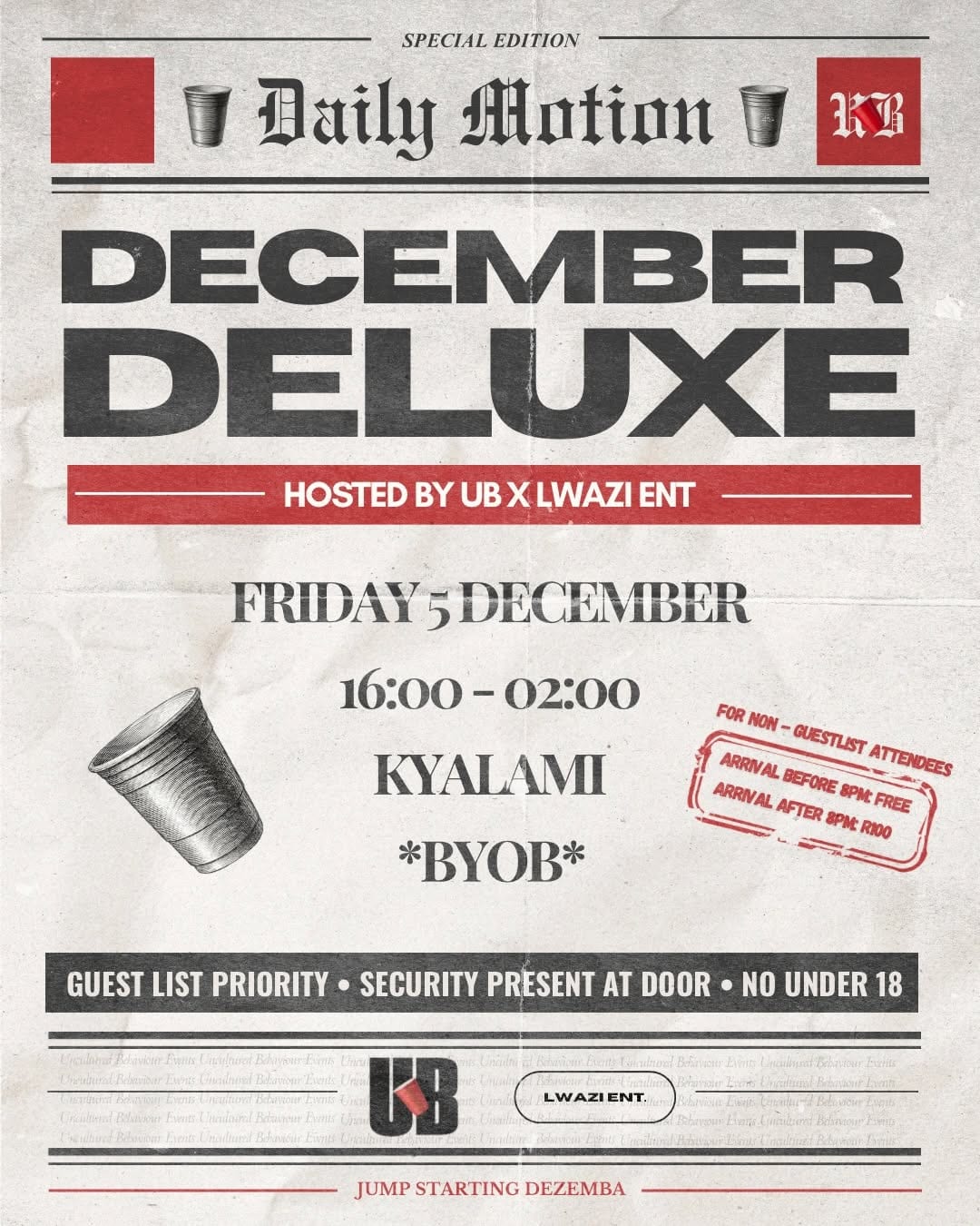 December Deluxe — Main poster